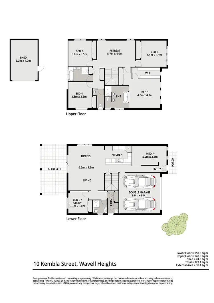 Floorplan of Homely house listing, 10 Kembla Street, Wavell Heights QLD 4012