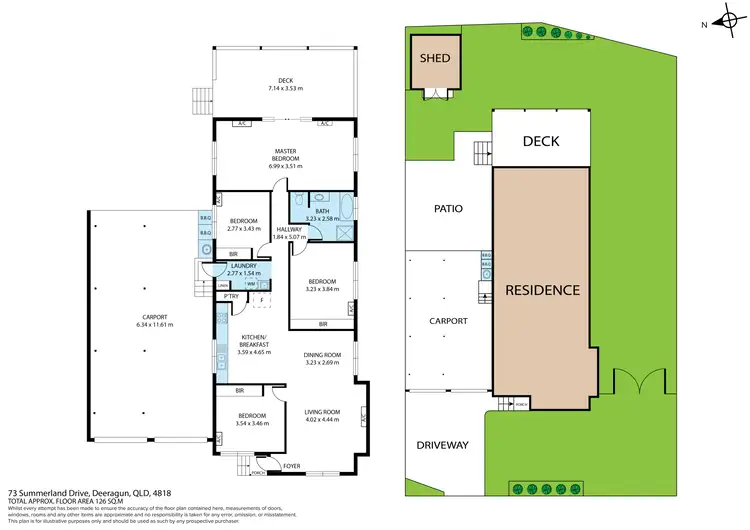 Floorplan of Homely house listing, 73 Summerland Drive, Deeragun QLD 4818