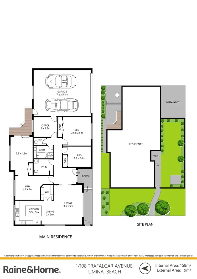 Floorplan of Homely villa listing, 1/108 Trafalgar Avenue, Umina Beach NSW 2257