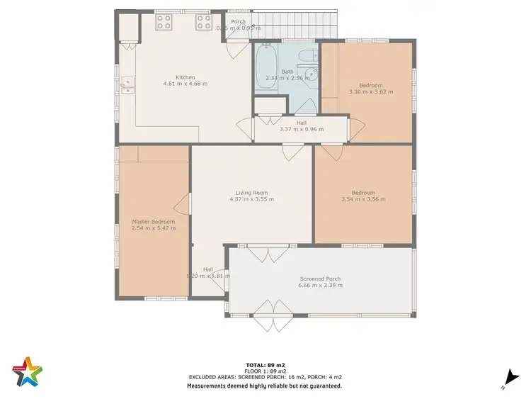 Floorplan of Homely house listing, 8 Park Lane, Gympie QLD 4570