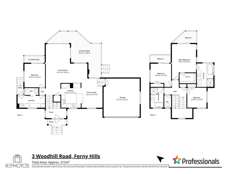 Floorplan of Homely house listing, 3 Woodhill Road, Ferny Hills QLD 4055
