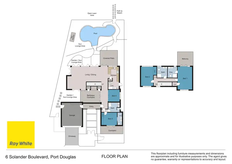 Floorplan of Homely house listing, 6 Solander Boulevard, Port Douglas QLD 4877