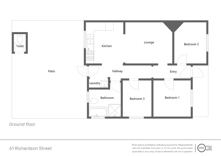 Floorplan of Homely house listing, 61 Richardson Street, Boulder WA 6432