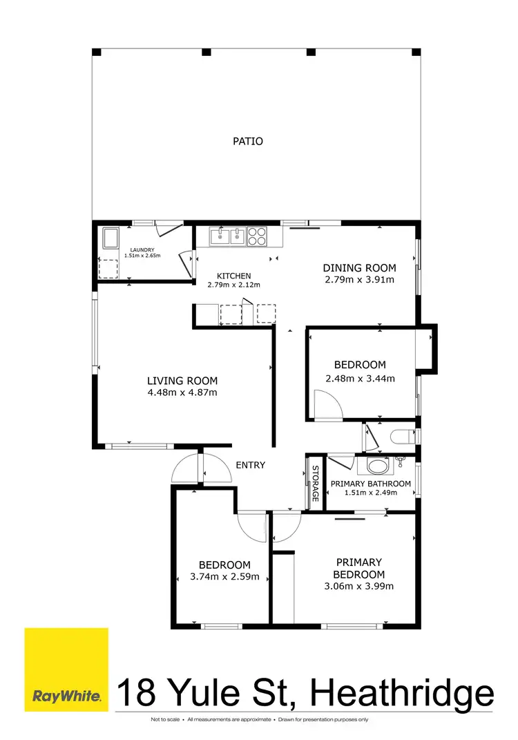 Floorplan of Homely house listing, 18 Yule Street, Heathridge WA 6027