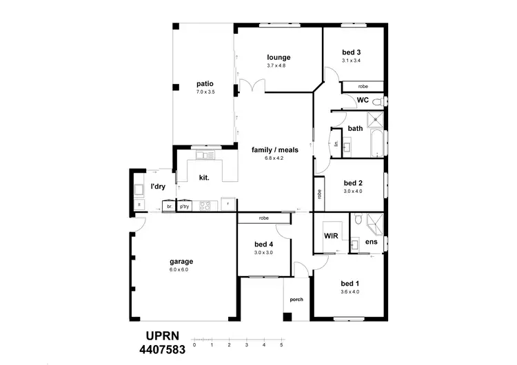 Floorplan of Homely house listing, Address available on request