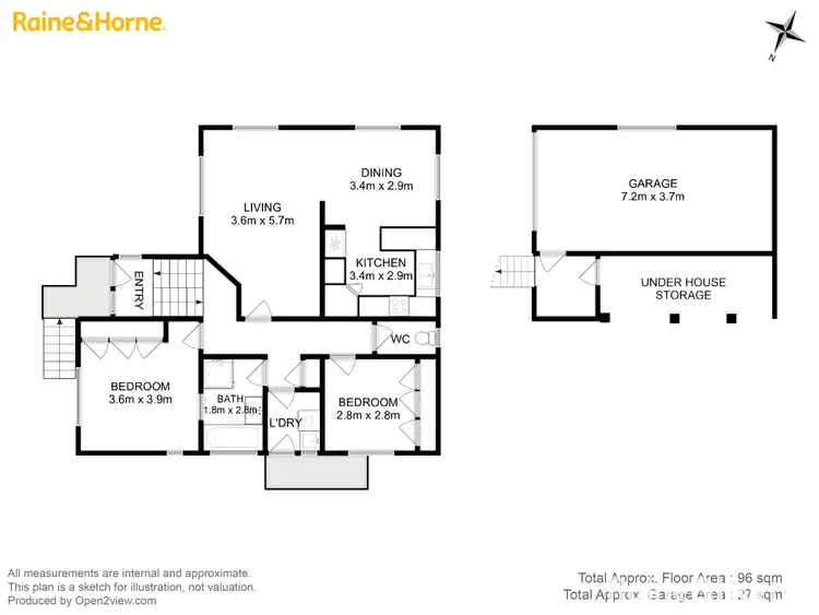 Floorplan of Homely house listing, 5/30 First Avenue, Midway Point TAS 7171