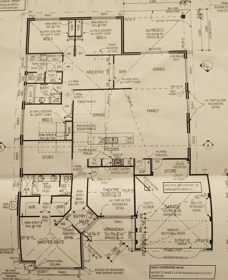 Floorplan of Homely house listing, 1 Latitude Link, Baldivis WA 6171