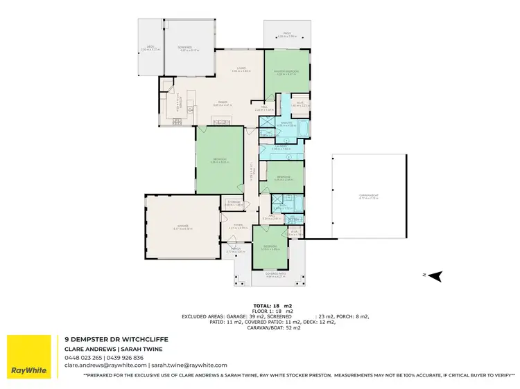 Floorplan of Homely house listing, 9 Dempster Drive, Witchcliffe WA 6286