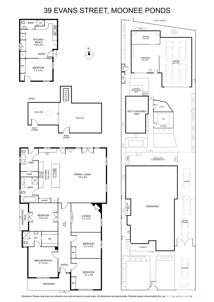 Floorplan of Homely house listing, 39 Evans Street, Moonee Ponds VIC 3039