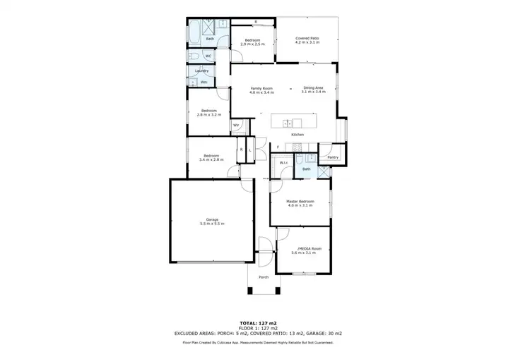 Floorplan of Homely house listing, 37 Bulla Place, Kelso QLD 4815