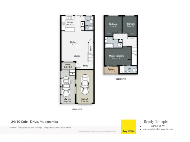 Floorplan of Homely apartment listing, 24/10 Cobai Drive, Mudgeeraba QLD 4213