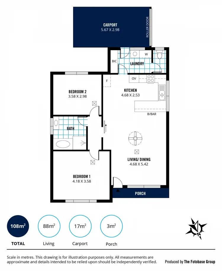 Floorplan of Homely house listing, 2/38 Norman Street, Woodville SA 5011