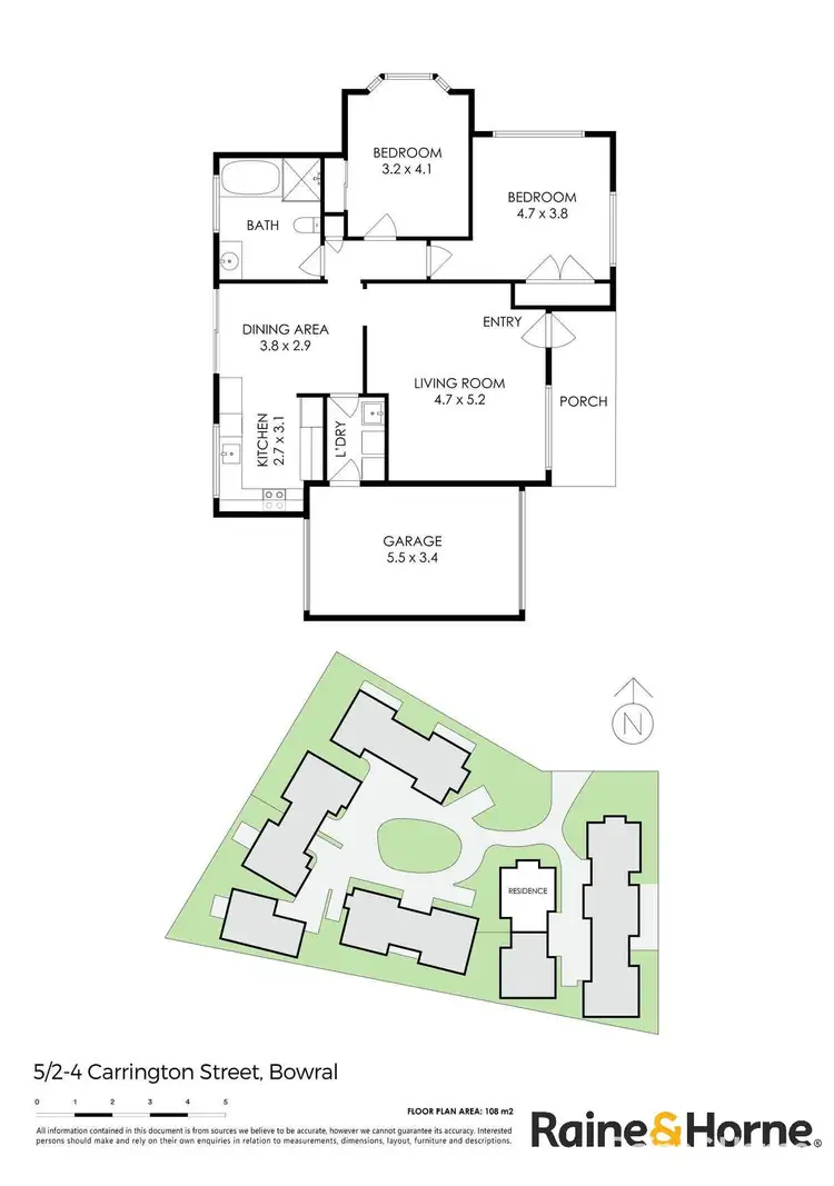 Floorplan of Homely villa listing, 5/2-4 Carrington Street, Bowral NSW 2576