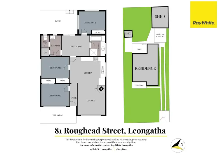 Floorplan of Homely house listing, 81 Roughead Street, Leongatha VIC 3953