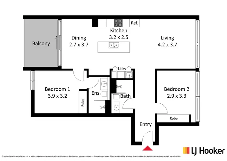 Floorplan of Homely house listing, 913/15 Bowes Street, Phillip ACT 2606