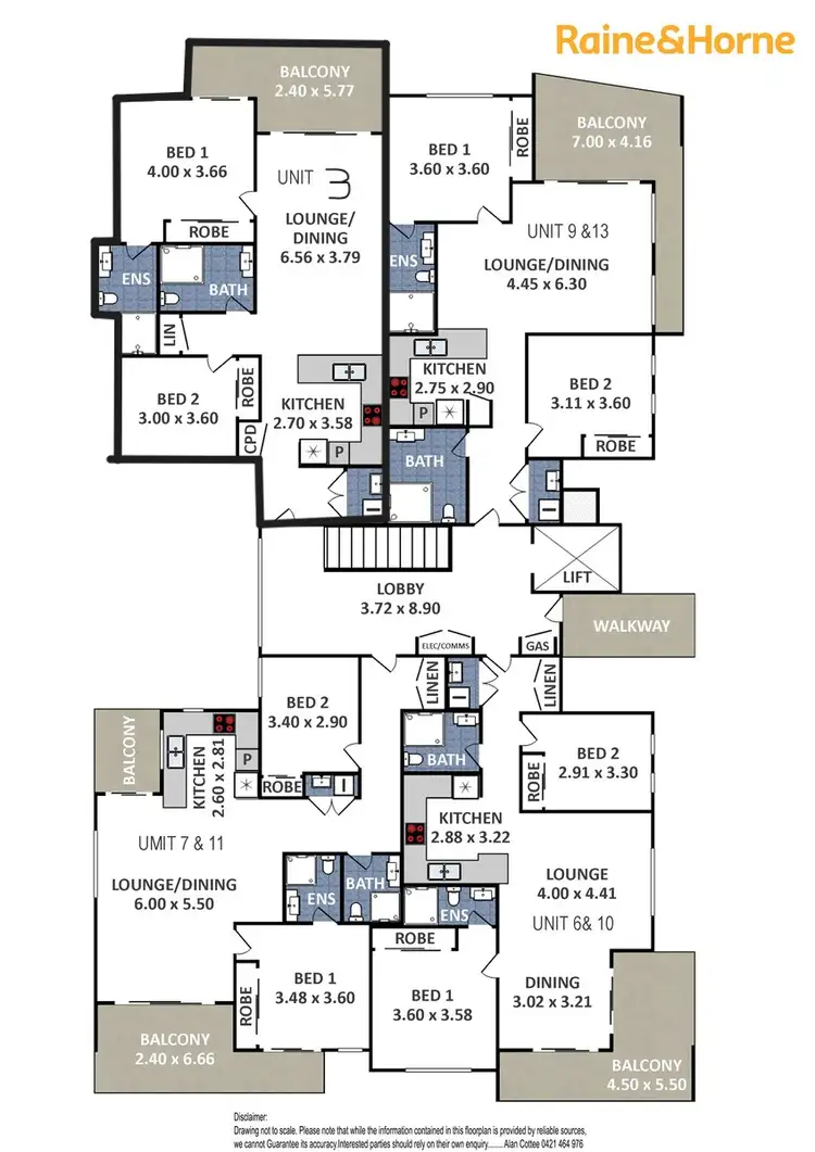 Floorplan of Homely apartment listing, 3/8 Great Western Highway, Leura NSW 2780