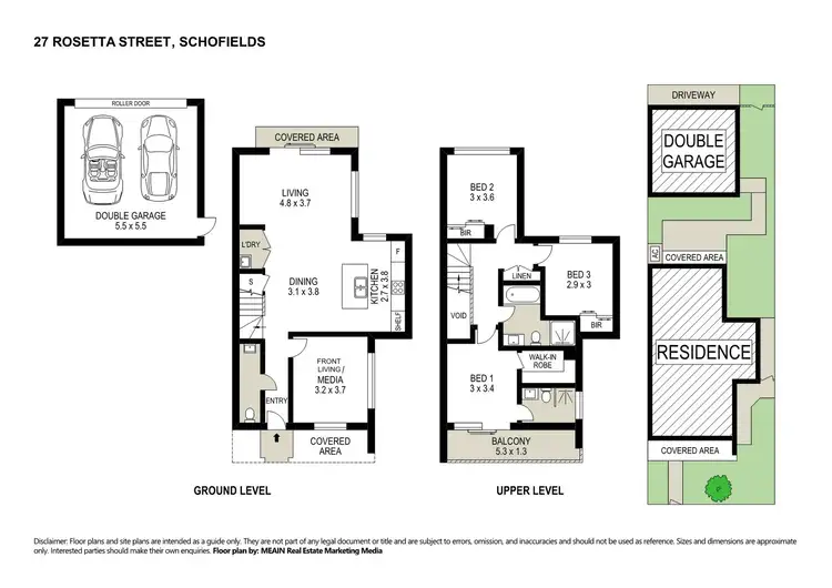 Floorplan of Homely house listing, 27 Rosetta Street, Schofields NSW 2762