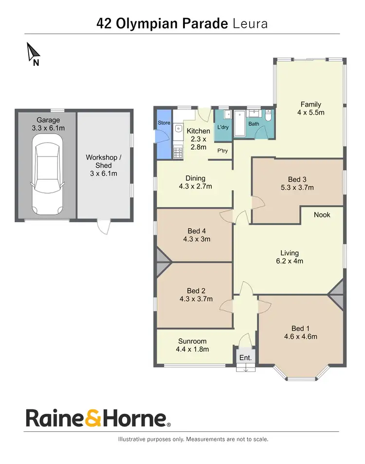 Floorplan of Homely house listing, 42 Olympian Parade, Leura NSW 2780