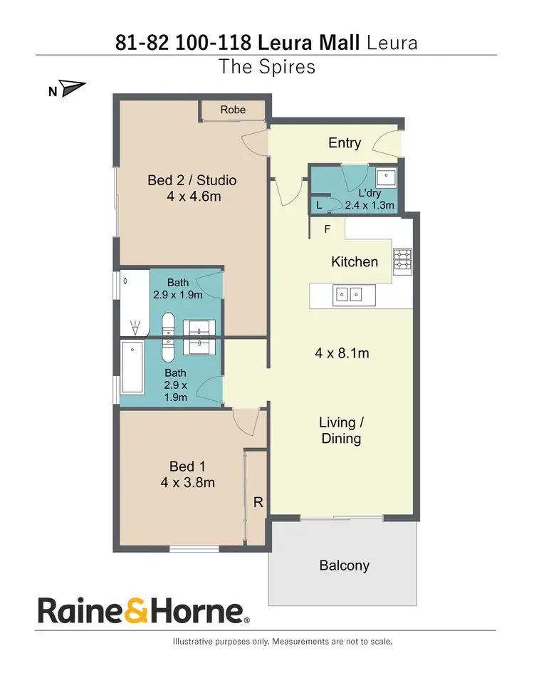 Floorplan of Homely apartment listing, 81-82/100-116 Leura Mall, Leura NSW 2780