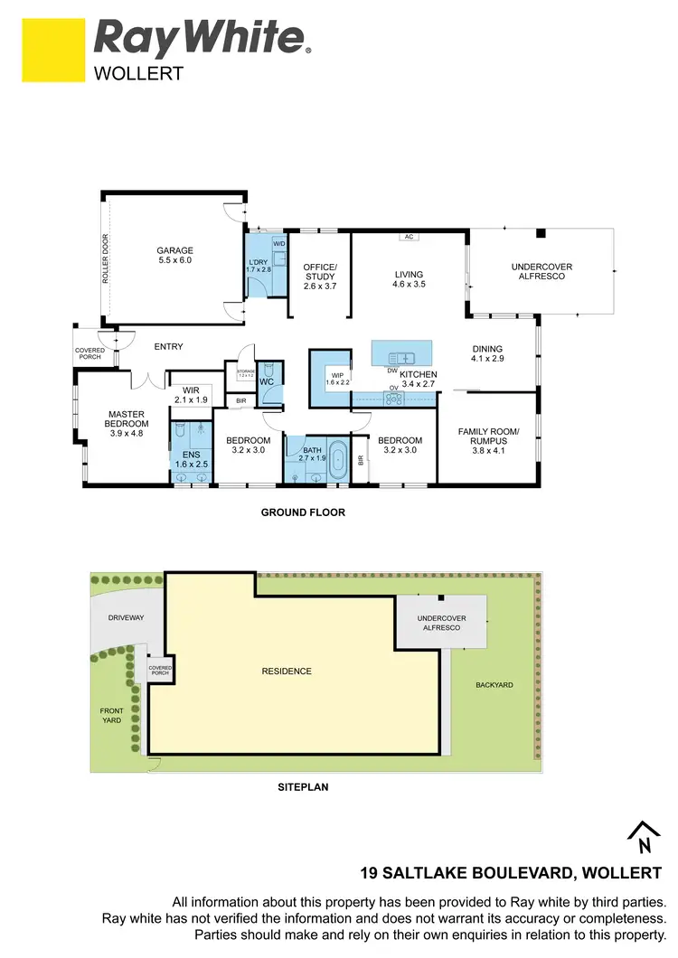 Floorplan of Homely house listing, 19 Saltlake Boulevard, Wollert VIC 3750