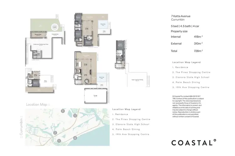 Floorplan of Homely house listing, 7 Katta Avenue, Currumbin QLD 4223