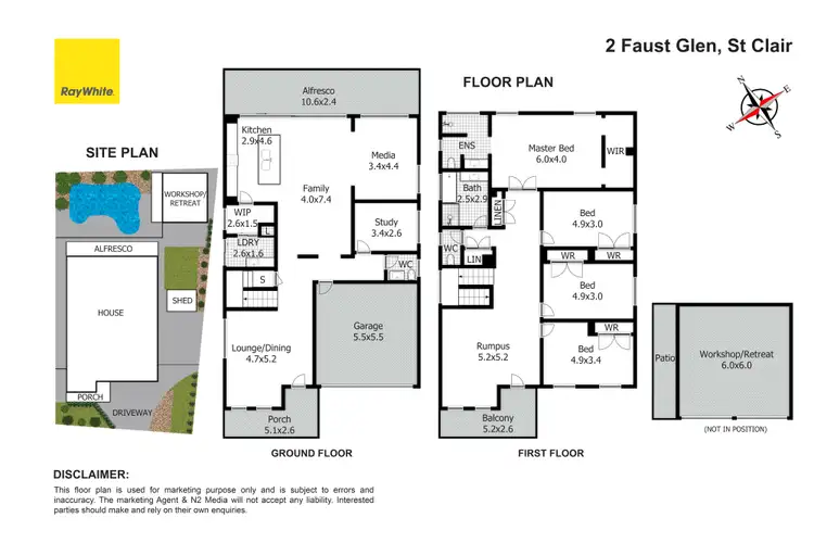 Floorplan of Homely house listing, 2 Faust Glen, St Clair NSW 2759