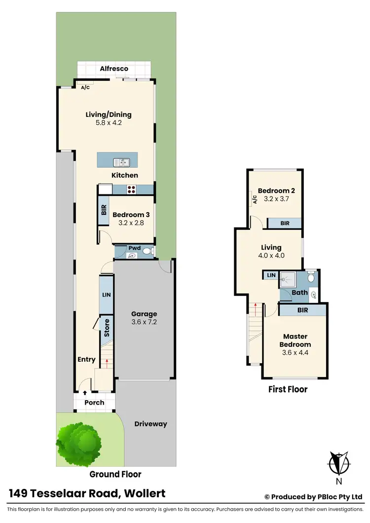 Floorplan of Homely house listing, 149 Tesselaar Road, Epping VIC 3076