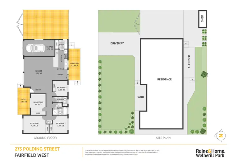 Floorplan of Homely house listing, 275 Polding Street, Fairfield West NSW 2165