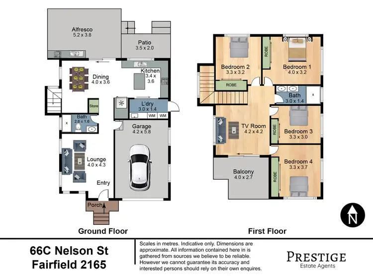 Floorplan of Homely house listing, 66c Nelson Street, Fairfield NSW 2165