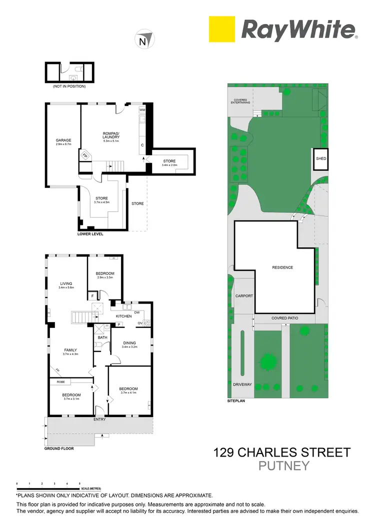 Floorplan of Homely house listing, 129 Charles Street, Putney NSW 2112