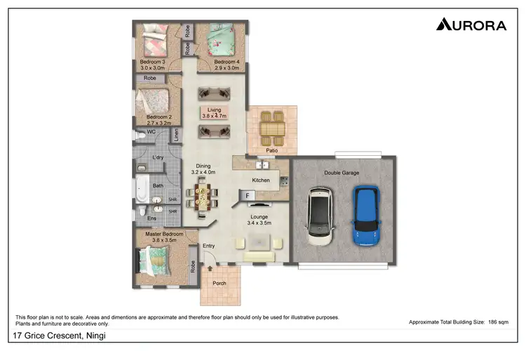 Floorplan of Homely house listing, 17 Grice Crescent, Ningi QLD 4511