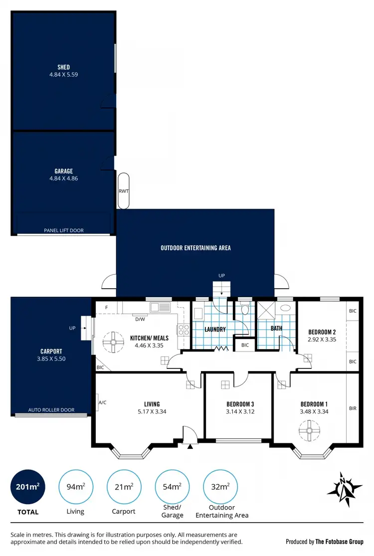 Floorplan of Homely house listing, 11 Justin Crescent, Christie Downs SA 5164