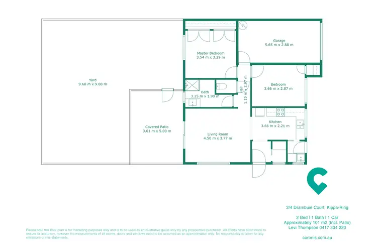 Floorplan of Homely house listing, 3/4 Drambuie Court, Kippa-Ring QLD 4021
