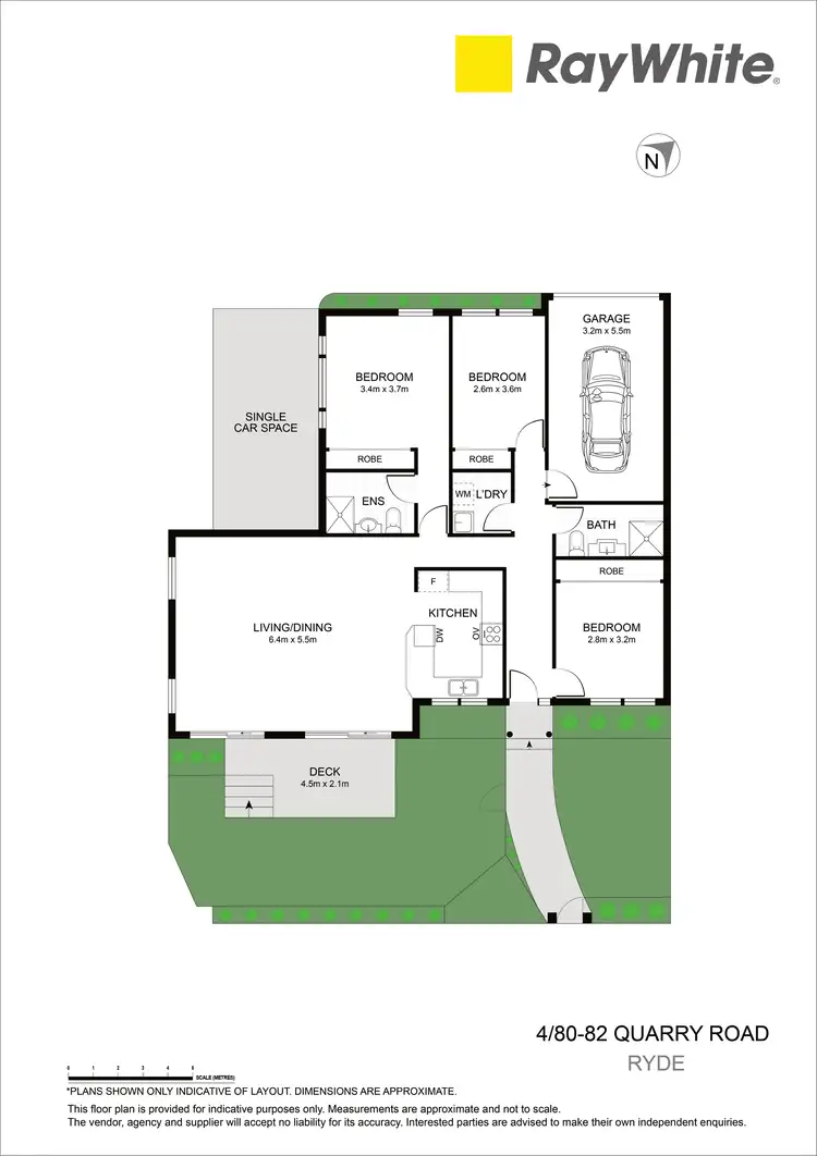 Floorplan of Homely villa listing, 4/80-82 Quarry Road (Entry from Ivy Street), Ryde NSW 2112