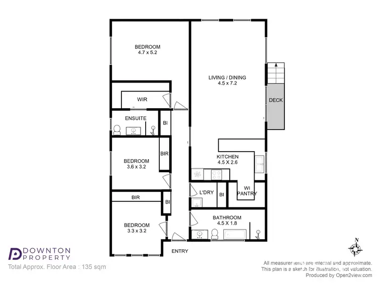 Floorplan of Homely unit listing, 2/21 Vecino Way, Rokeby TAS 7019