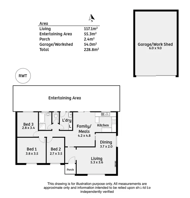 Floorplan of Homely house listing, 14 Cotton Court, Strathalbyn SA 5255