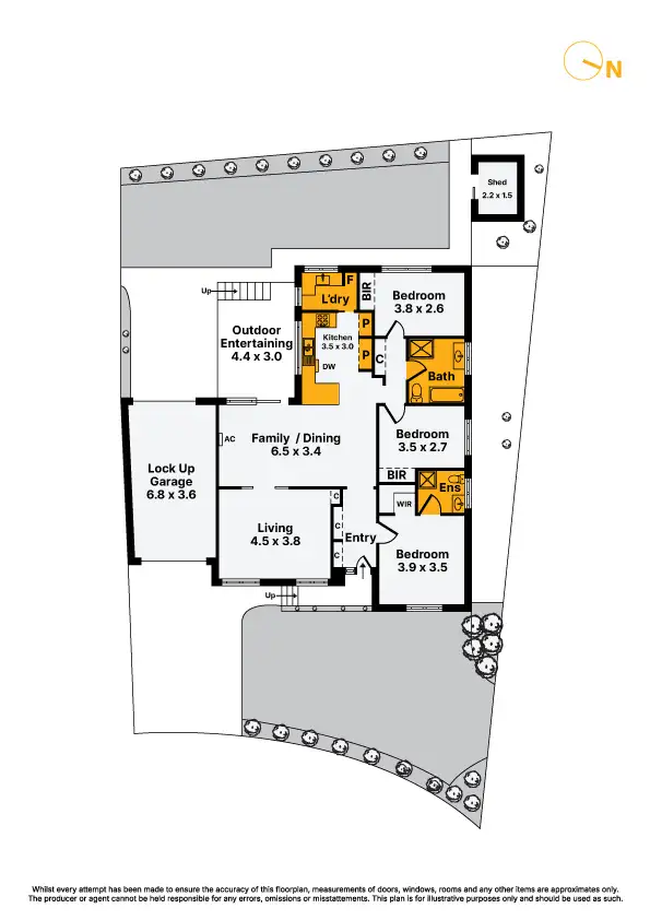 Floorplan of Homely house listing, 12 Craig Court, Altona North VIC 3025