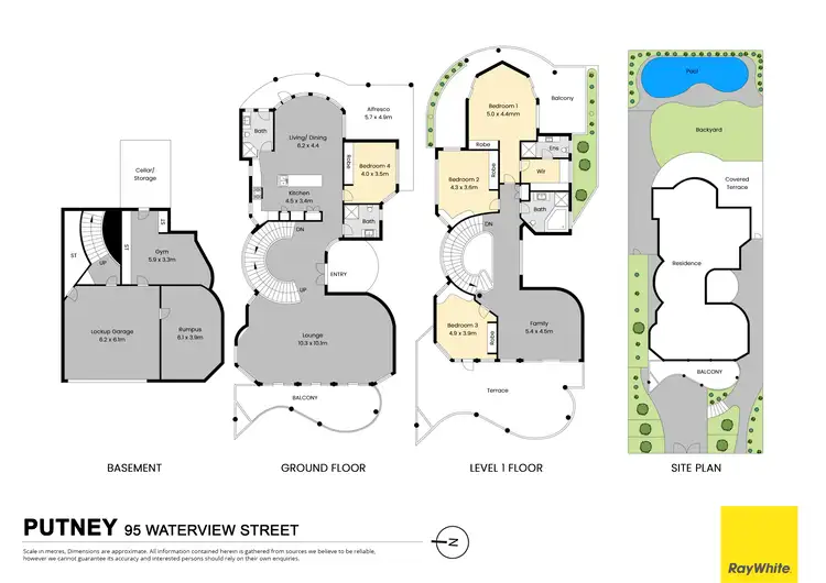 Floorplan of Homely house listing, 95 Waterview Street, Putney NSW 2112