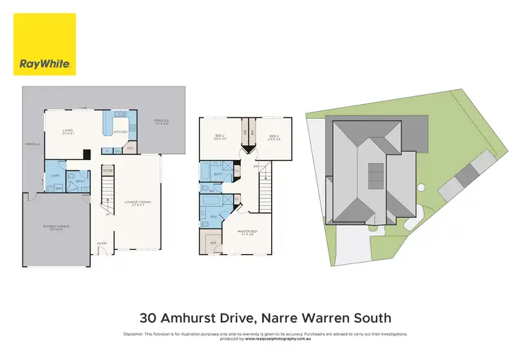 Floorplan of Homely house listing, 30 Amhurst Drive, Narre Warren South VIC 3805