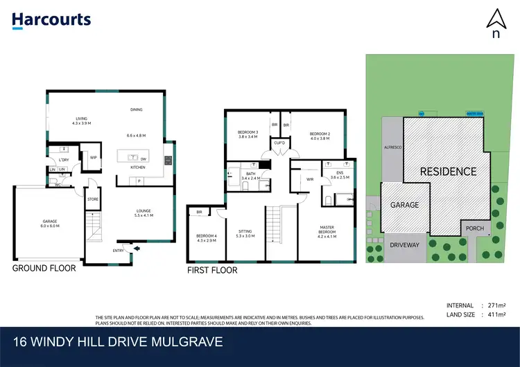 Floorplan of Homely house listing, 16 Windy Hill Drive, Mulgrave VIC 3170