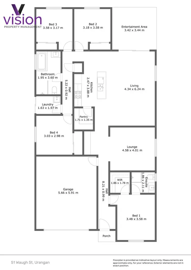 Floorplan of Homely house listing, 51 Waugh Street, Urangan QLD 4655