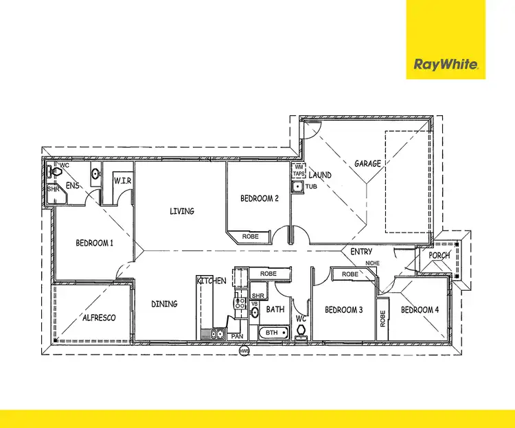 Floorplan of Homely house listing, 25 Riverlilly Crescent, Caboolture QLD 4510