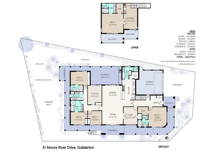 Floorplan of Homely house listing, 31 Moore River Drive, Guilderton WA 6041