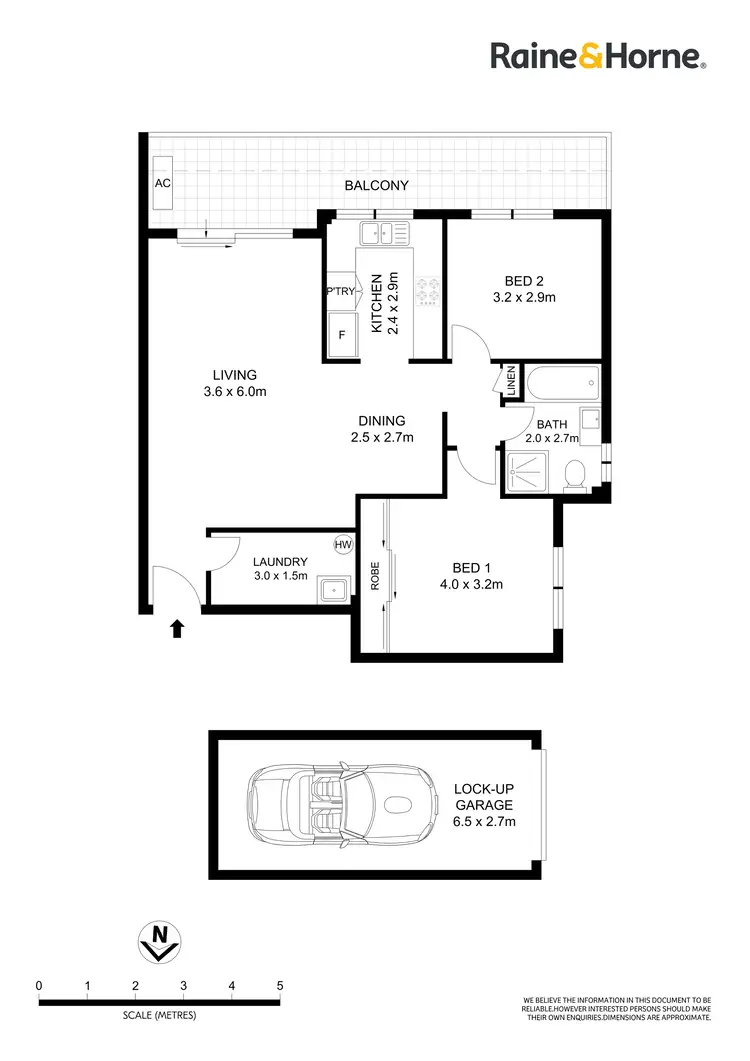 Floorplan of Homely apartment listing, 12/25-27 Subway Road, Rockdale NSW 2216