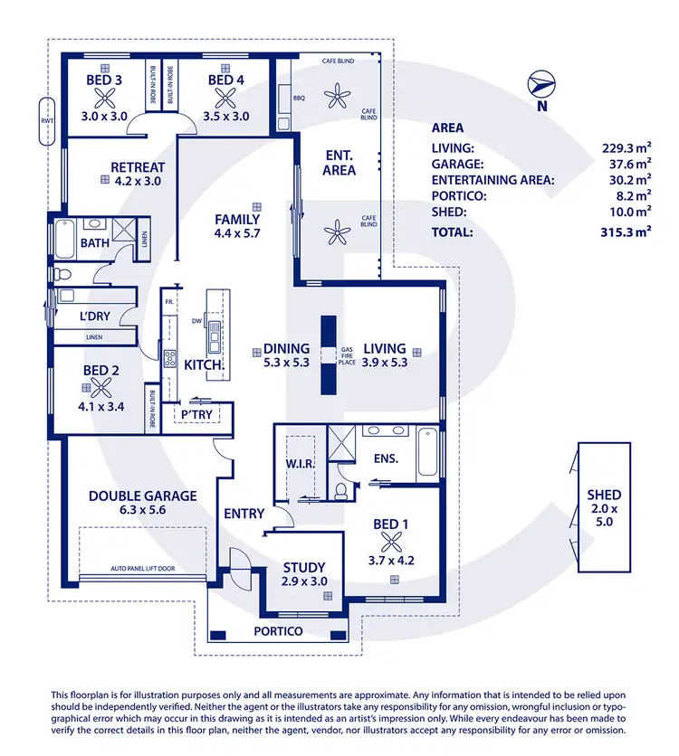 Floorplan of Homely house listing, 12 Karra Circle, Mount Barker SA 5251