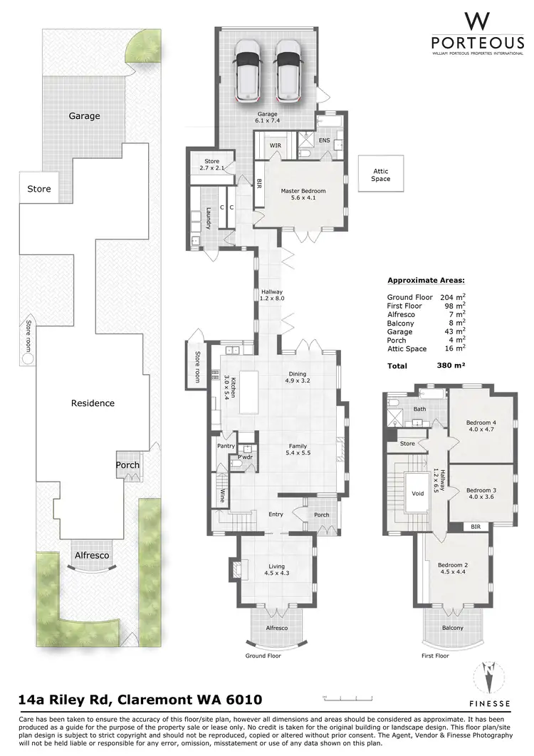 Floorplan of Homely house listing, 14A Riley Road, Claremont WA 6010