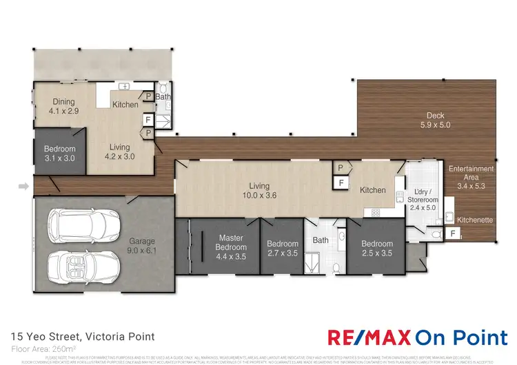 Floorplan of Homely house listing, 15 Yeo Street, Victoria Point QLD 4165