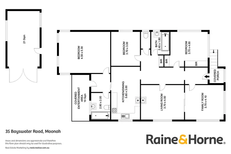 Floorplan of Homely house listing, 35 Bayswater Road, Moonah TAS 7009