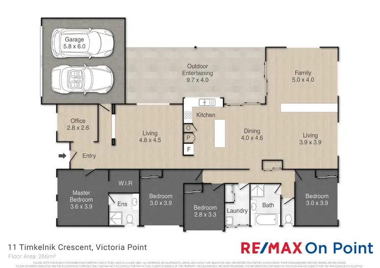 Floorplan of Homely house listing, 11 Timkelnik Crescent, Victoria Point QLD 4165