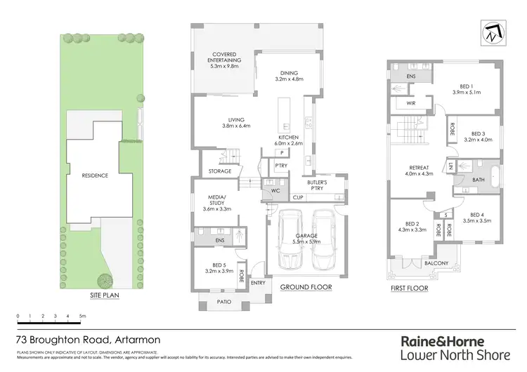 Floorplan of Homely house listing, 73 Broughton Road, Artarmon NSW 2064